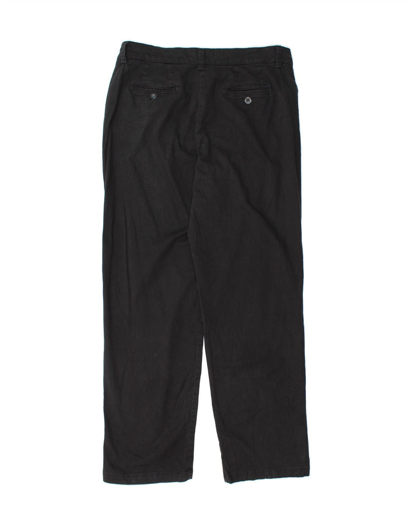 LEE Womens Relaxed Fit Straight Casual Trousers US 16 2XL W38 L33 Black Vintage Lee and Second-Hand Lee from Messina Hembry 
