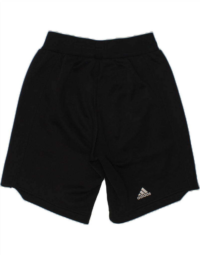 ADIDAS Boys Sport Shorts 9-10 Years Black Polyester | Vintage Adidas | Thrift | Second-Hand Adidas | Used Clothing | Messina Hembry 