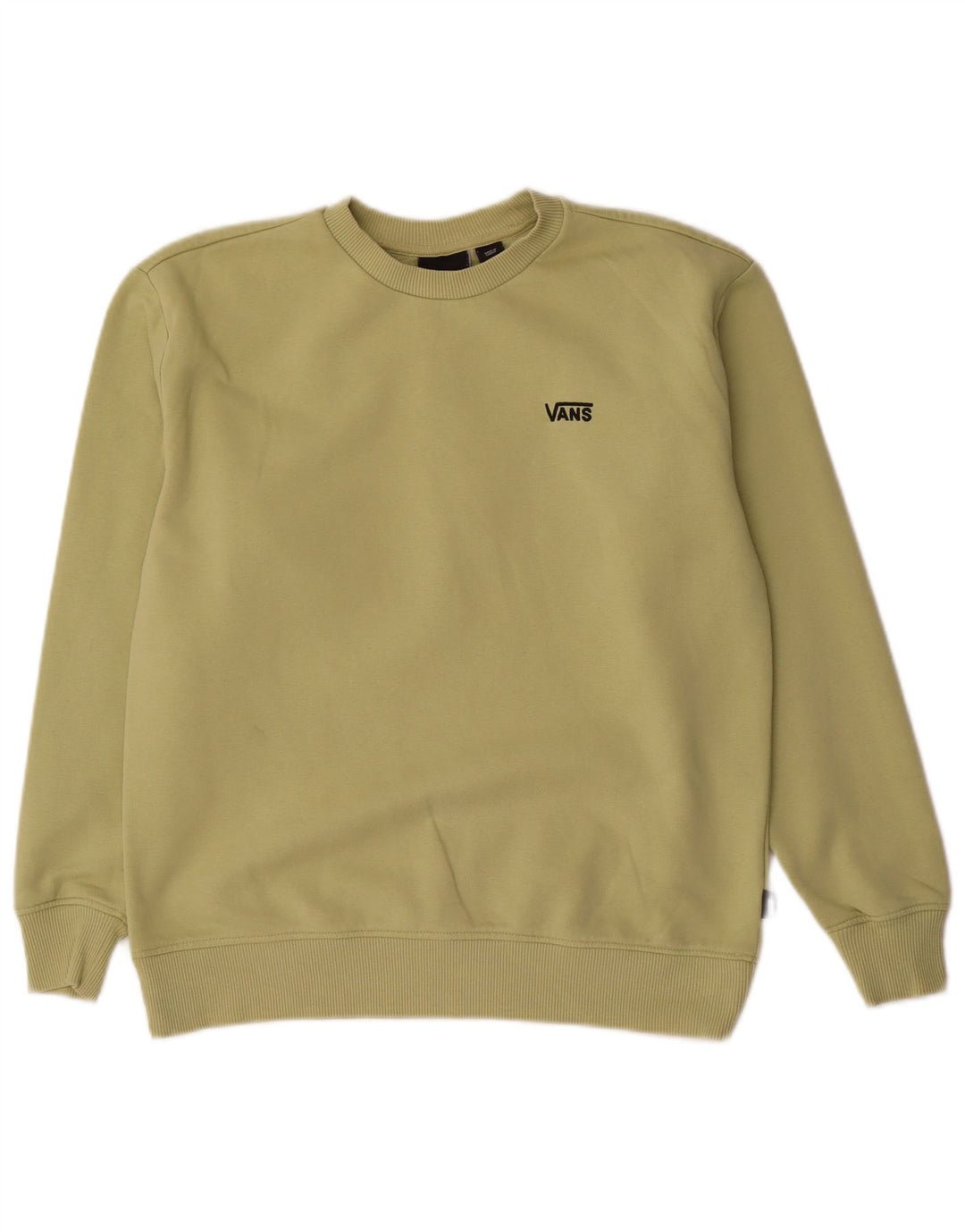 Vans Mens Sweatshirt Jumper XS Green Cotton