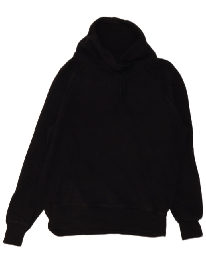 Nike Womens Oversized Sweatshirt Jumper UK 6 XS Black Cotton