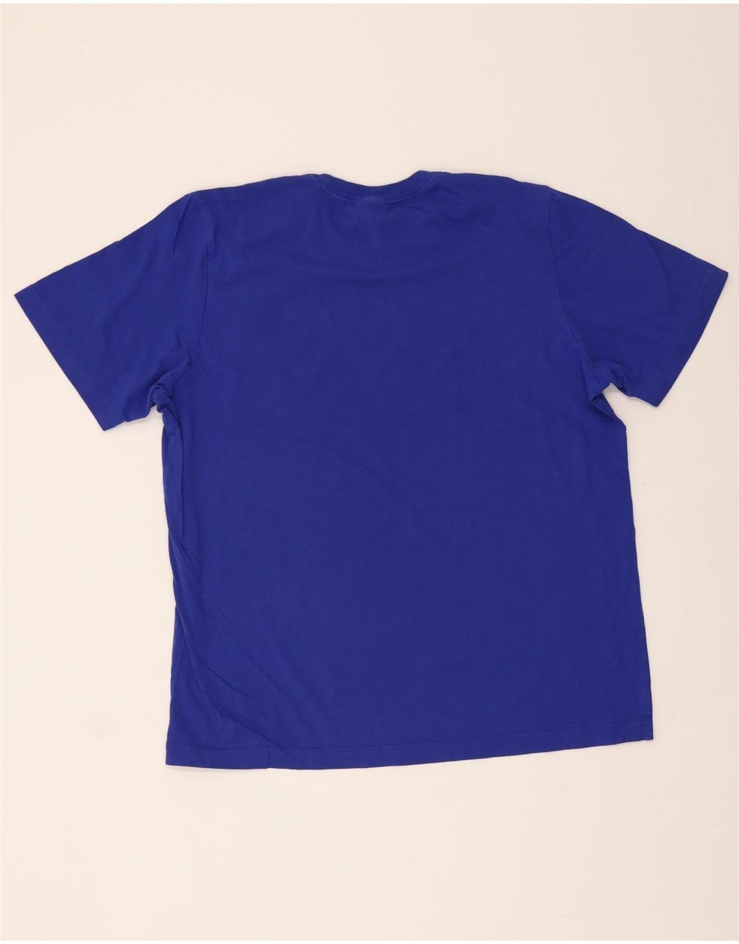 ADIDAS Mens T-Shirt Top Large Blue Cotton Vintage Adidas and Second-Hand Adidas from Messina Hembry 