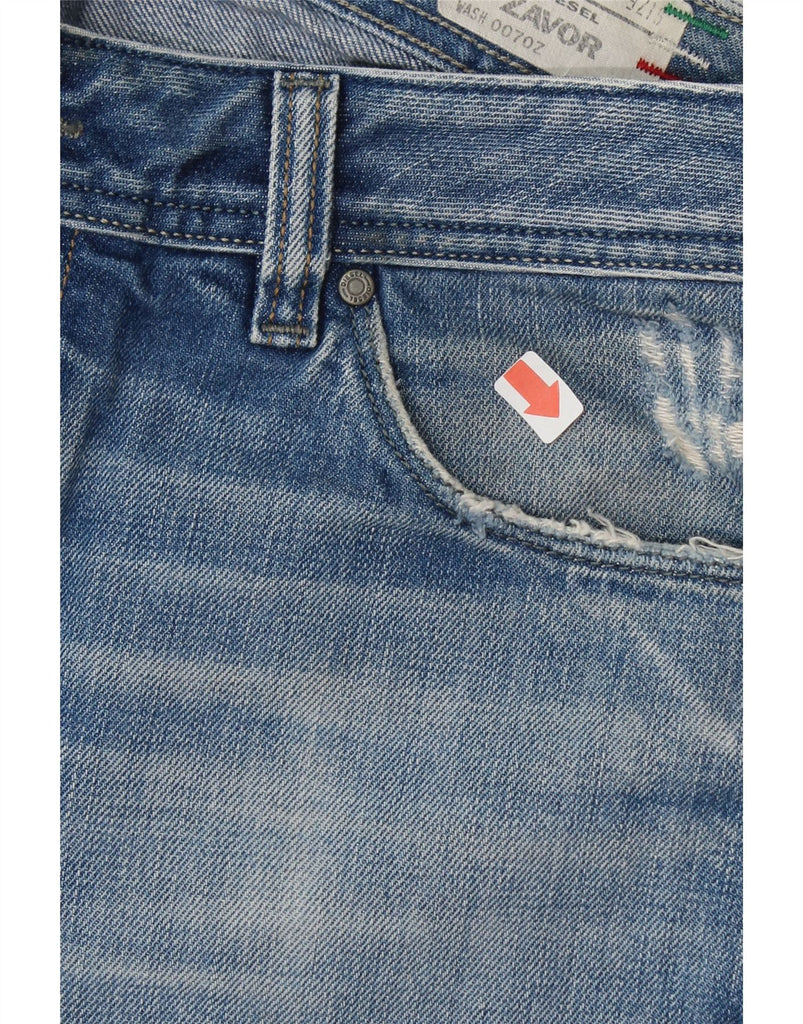 DIESEL Mens Zavor Straight Jeans W30 L29 Blue Cotton Vintage Diesel and Second-Hand Diesel from Messina Hembry 