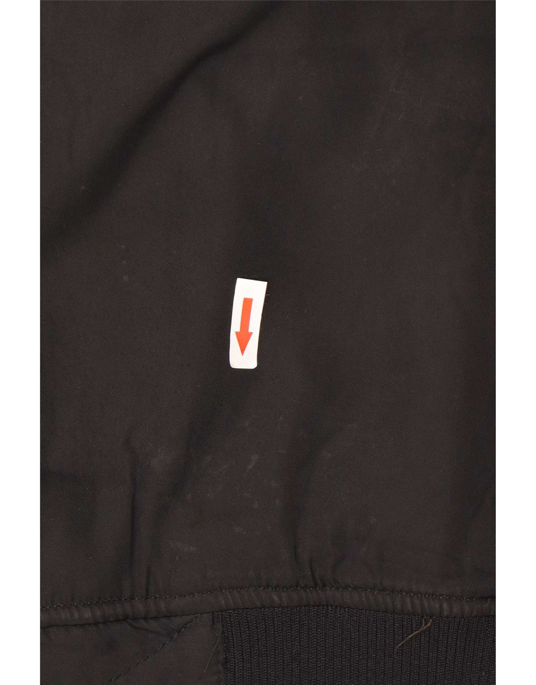 Zara Womens Sherpa Bomber Jacket UK 14 Medium Black Polyester
