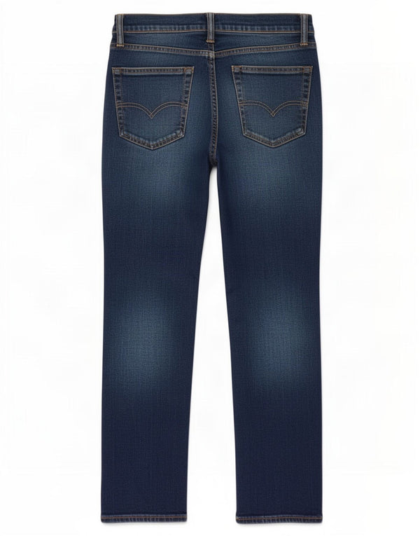 Levi's Mens Distressed Slim Jeans W32 L27 Blue Cotton