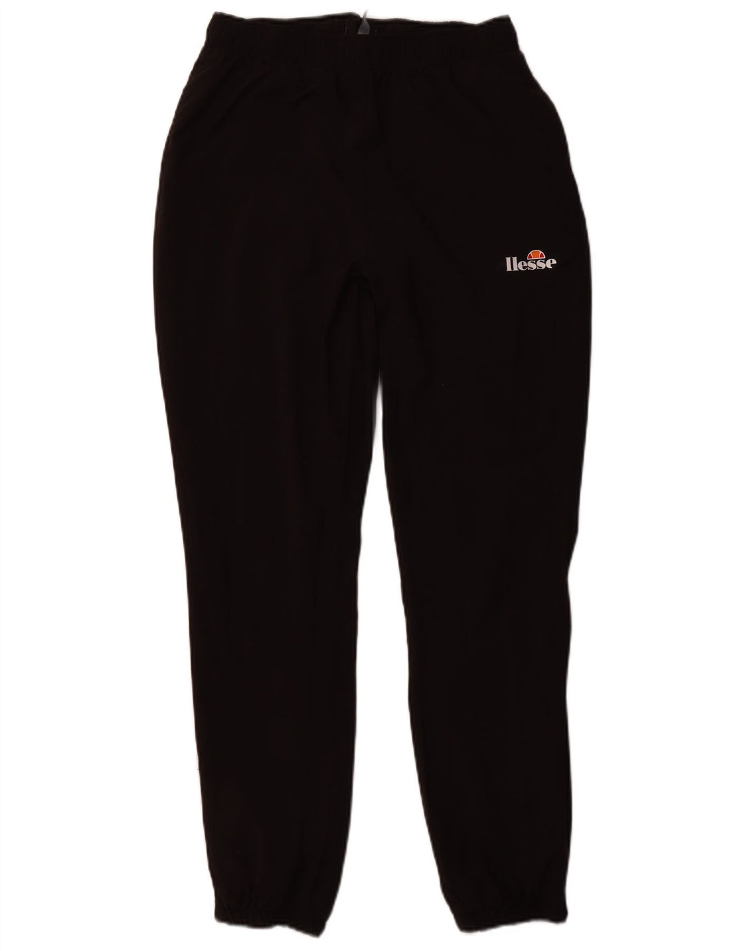 ELLESSE Womens Tracksuit Trousers Joggers UK 12 Medium  Black Cotton