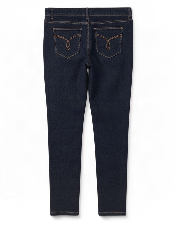 Esprit Womens Skinny Jeans W32 L29 Navy Blue Cotton