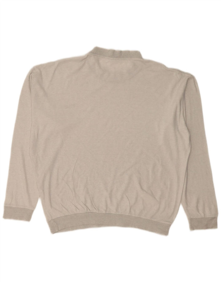 FILA Mens Loose Fit Top Long Sleeve Medium Grey