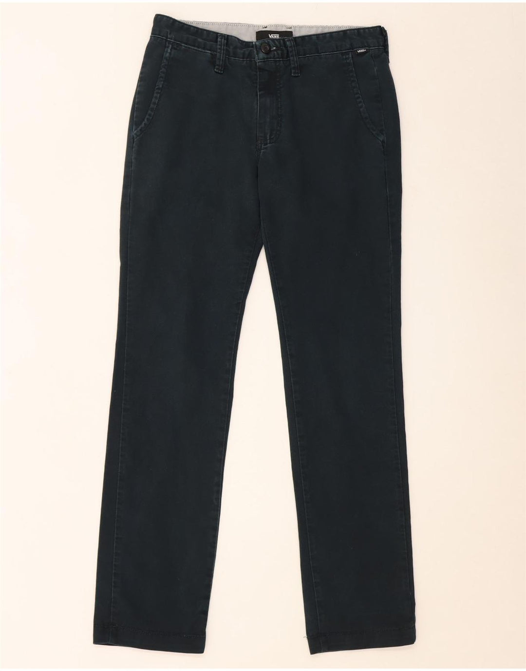 Vans Mens Slim Chino Trousers W29 L30 Navy Blue