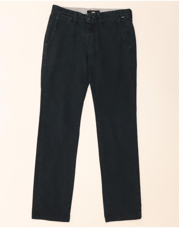 Vans Mens Slim Chino Trousers W29 L30 Navy Blue