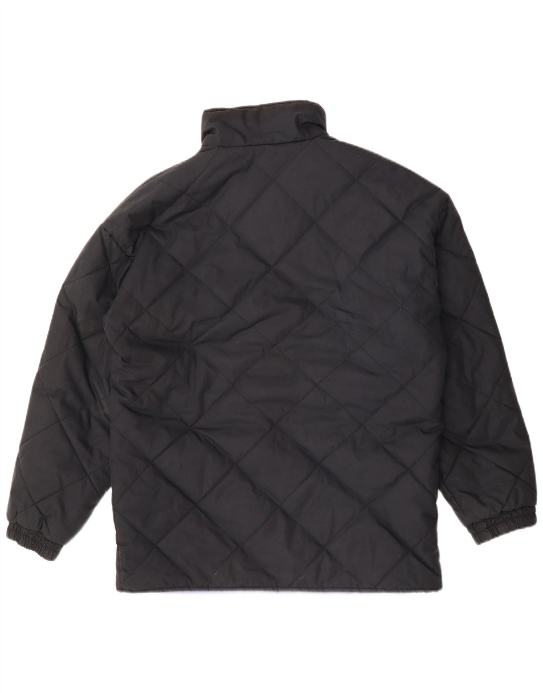 CIESSE PIUMINI Mens Quilted Padded Jacket IT 46 Small Black Polyester