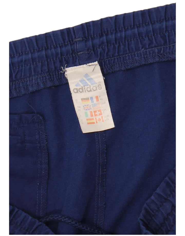ADIDAS Mens Sport Shorts Large  Navy Blue Polyester