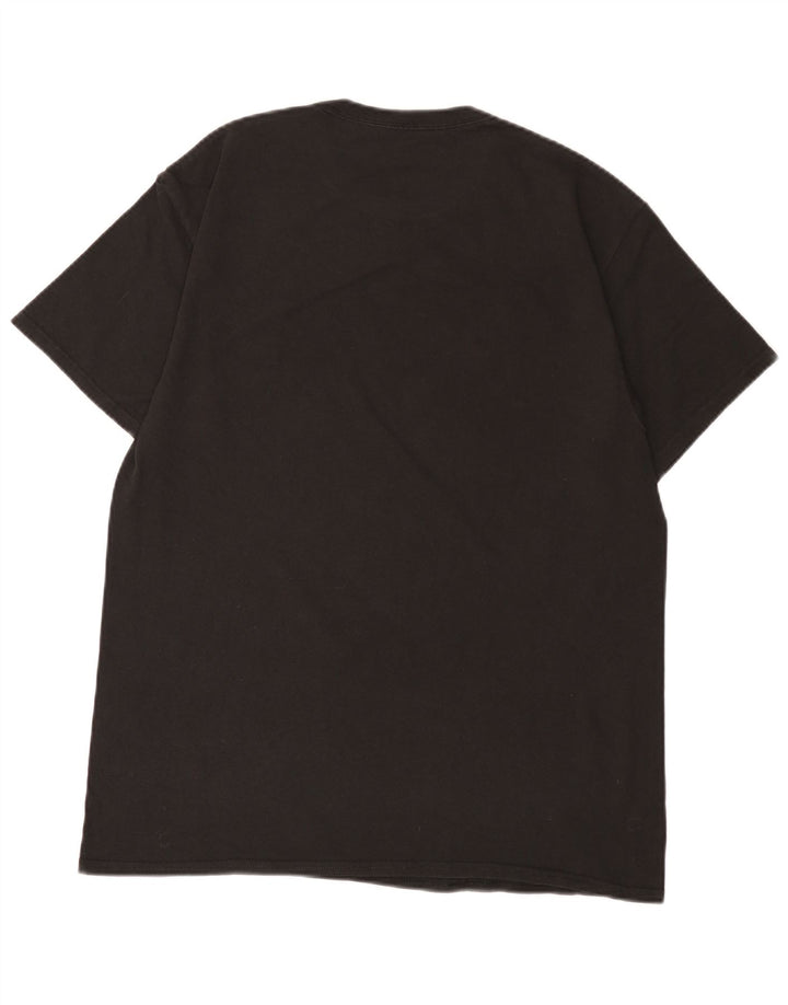 Reebok Mens Graphic T-Shirt Top Large Black