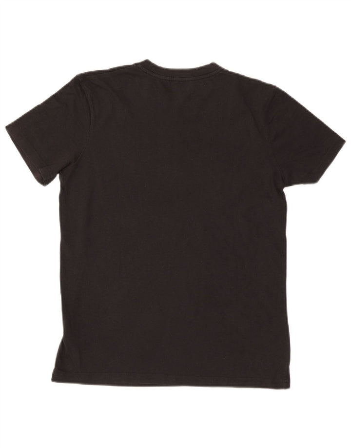 ASICS Boys Graphic T-Shirt Top 13-14 Years Small  Black Cotton