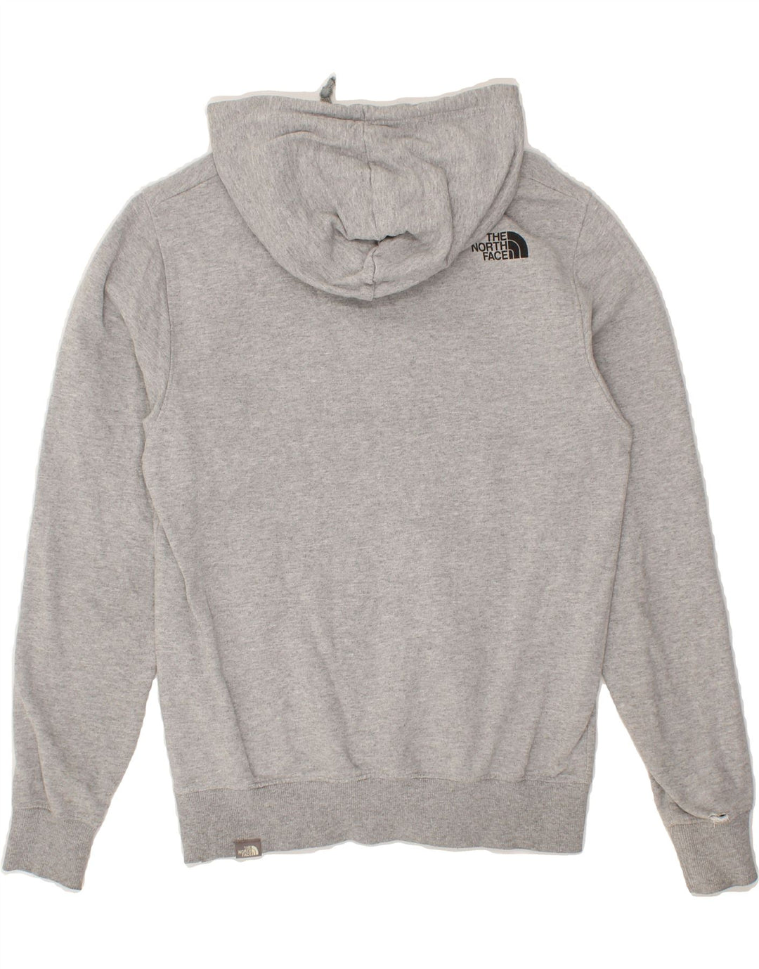 THE NORTH FACE Mens Graphic Hoodie Jumper Small Grey Cotton Vintage The North Face and Second-Hand The North Face from Messina Hembry 