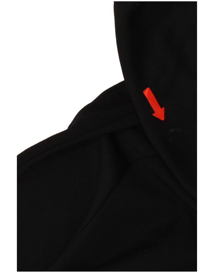 Nike Mens Dri Fit Hoodie Jumper Medium Black Polyester