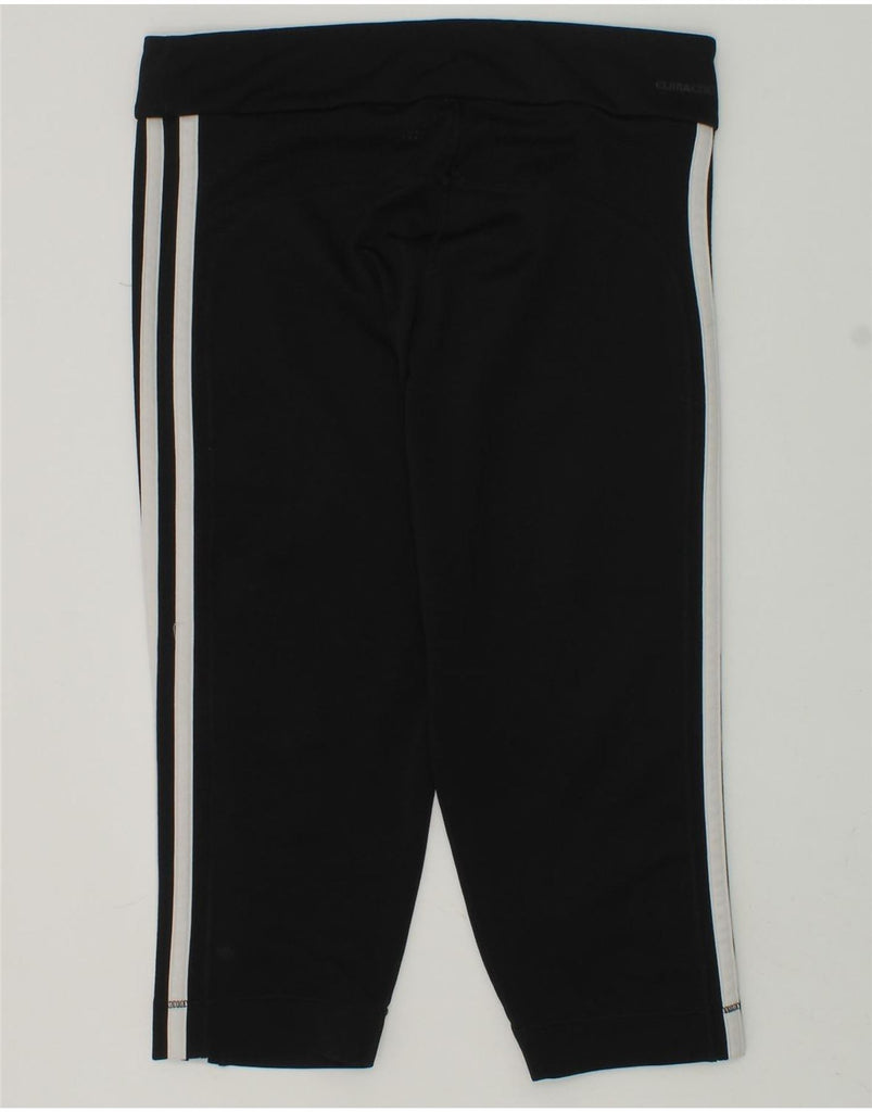 ADIDAS Girls Climacool Capri Leggings 11-12 Years Black | Vintage Adidas | Thrift | Second-Hand Adidas | Used Clothing | Messina Hembry 