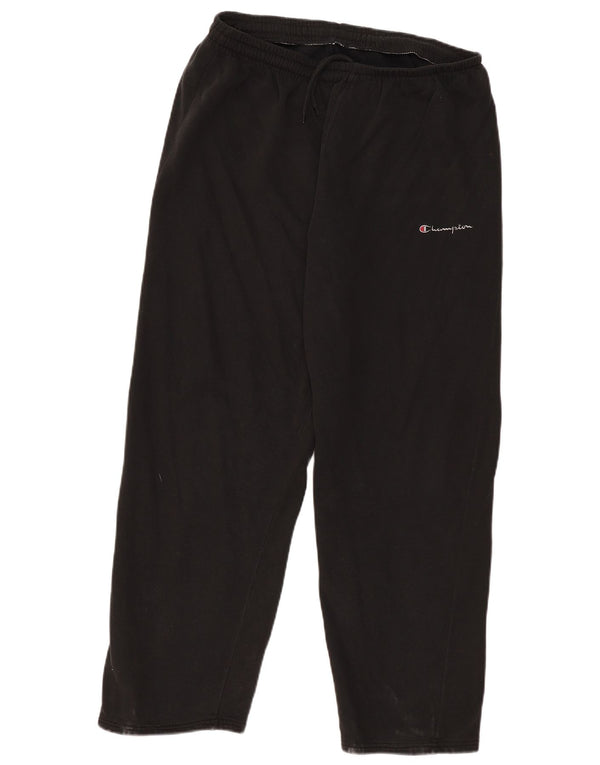 CHAMPION Mens Tracksuit Trousers Large Black