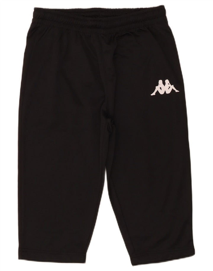 Kappa Mens Bermuda Sport Shorts Small  Black Polyester