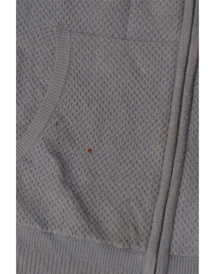 Marks & Spencer Mens Hooded Cardigan Sweater Medium Blue Viscose
