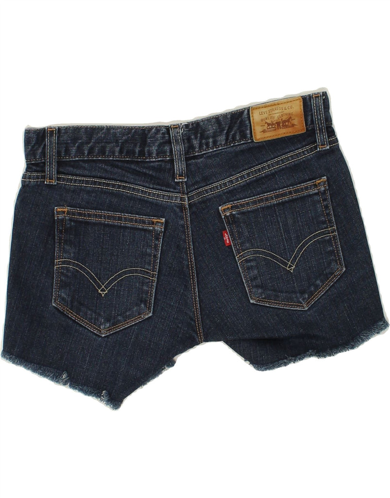 LEVI'S Womens Low Waist Denim Shorts W30 Medium Blue Cotton | Vintage Levi's | Thrift | Second-Hand Levi's | Used Clothing | Messina Hembry 