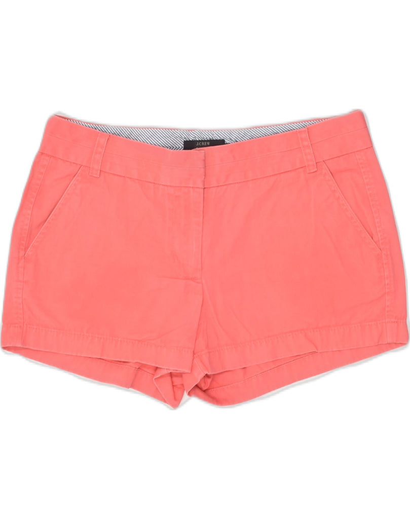 J. CREW Womens Chino Shorts US 8 Medium W34 Pink Cotton | Vintage J. Crew | Thrift | Second-Hand J. Crew | Used Clothing | Messina Hembry 