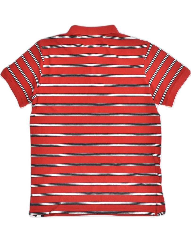 CARRERA Mens Polo Shirt Large Red Striped Cotton | Vintage Carrera | Thrift | Second-Hand Carrera | Used Clothing | Messina Hembry 