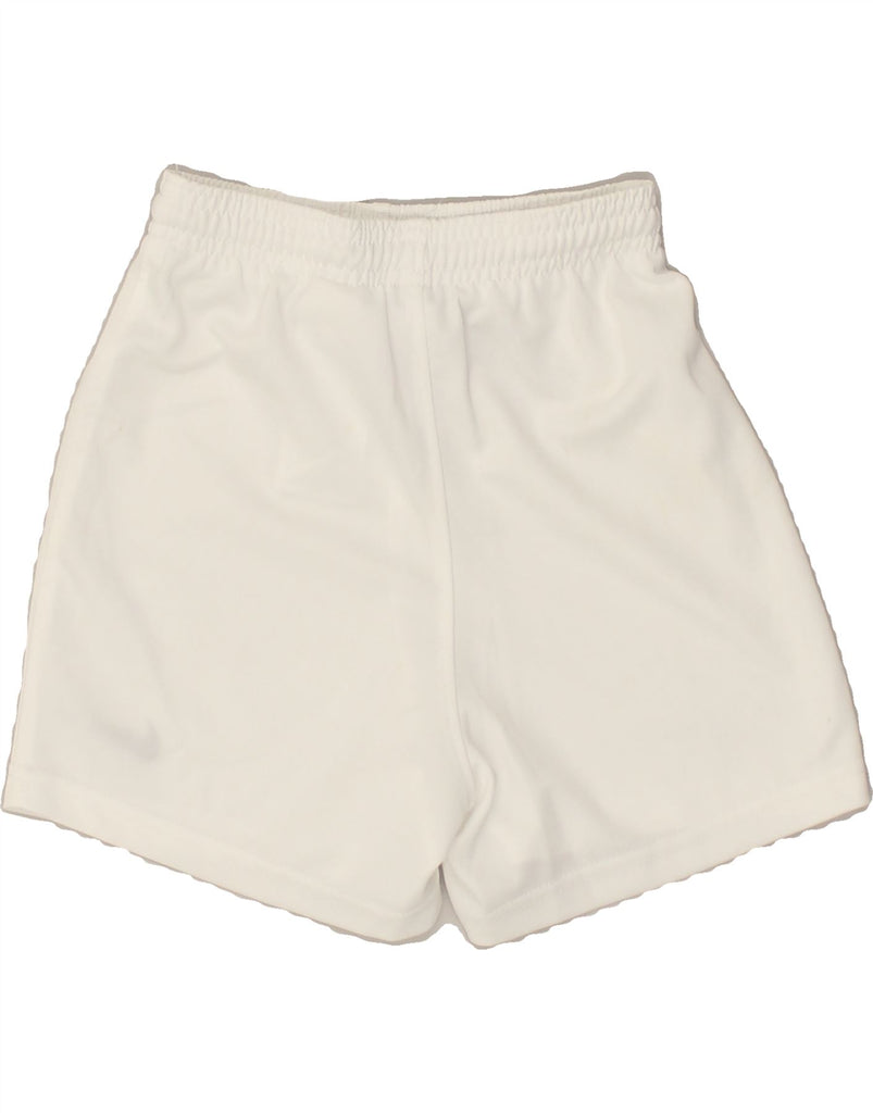 NIKE Boys Sport Shorts 6-7 Years XS  White Polyester | Vintage Nike | Thrift | Second-Hand Nike | Used Clothing | Messina Hembry 