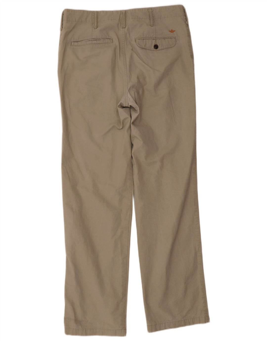 DOCKERS Mens Straight Chino Trousers W32 L34 Beige Cotton Classic