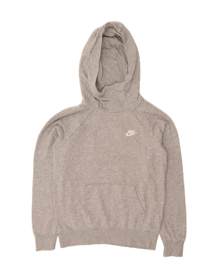 NIKE Mens Hoodie Jumper Small Grey Cotton Vintage Nike and Second-Hand Nike from Messina Hembry 