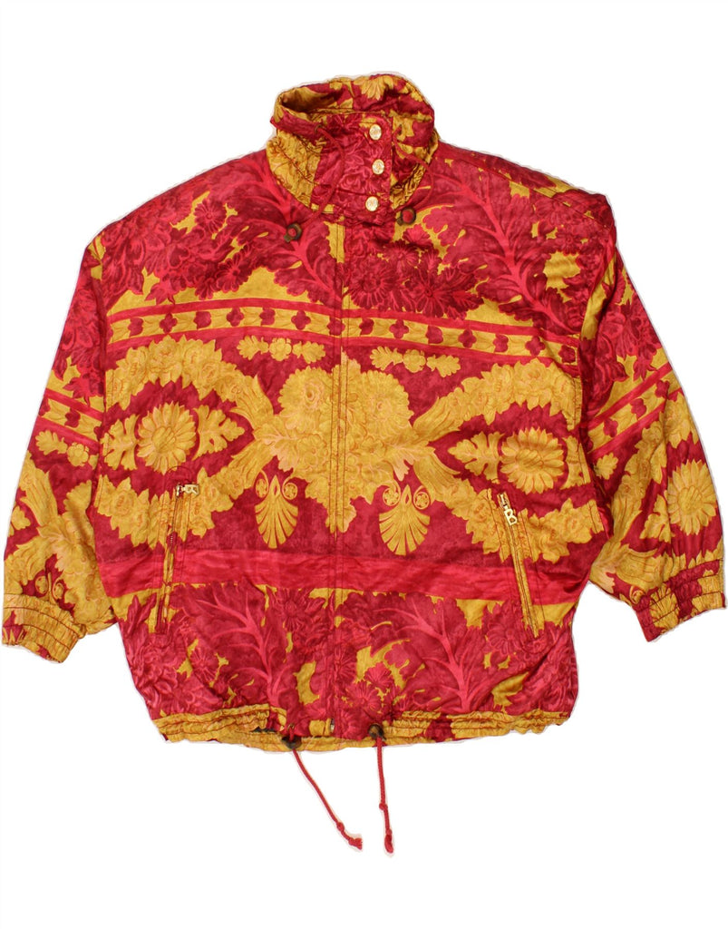 BOGNER Womens Oversized Windbreaker Jacket US 14 XL Red Paisley Polyamide Vintage Bogner and Second-Hand Bogner from Messina Hembry 