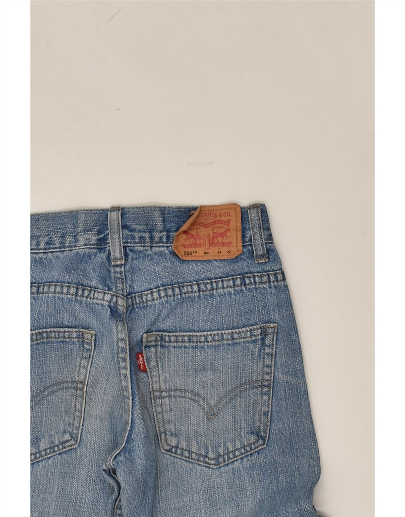 LEVI'S Boys 550 Relaxed Fit Straight Jeans 7-8 Years W24 L22  Blue Cotton | Vintage Levi's | Thrift | Second-Hand Levi's | Used Clothing | Messina Hembry 