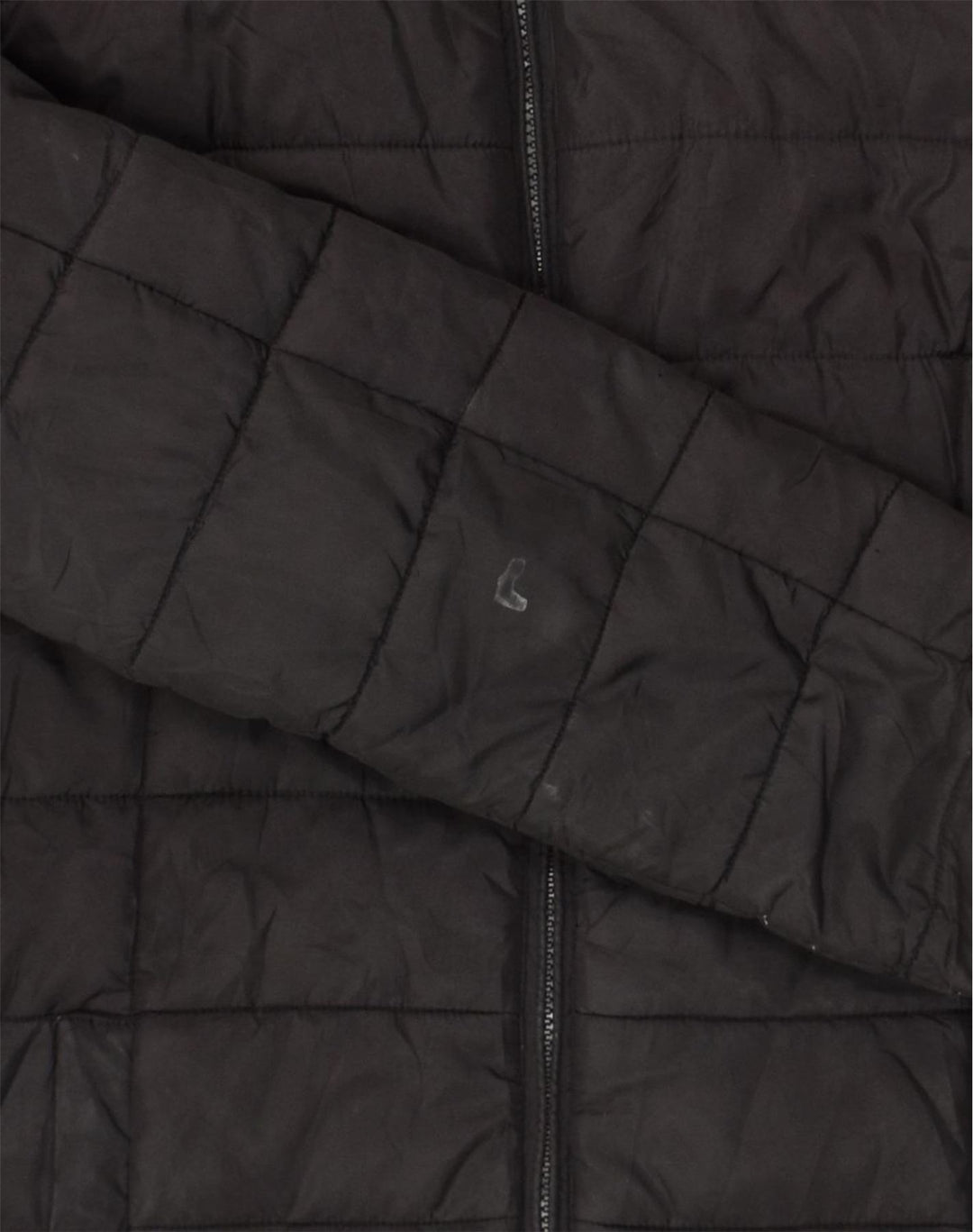 CHAMPION Womens Hooded Padded Jacket EU 46 XL Black Polyester | Vintage Champion | Thrift | Second-Hand Champion | Used Clothing | Messina Hembry 