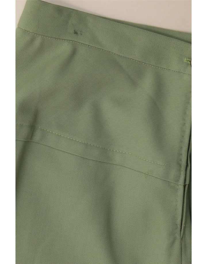 Vintage Womens Cargo Skirt W30 Medium Green