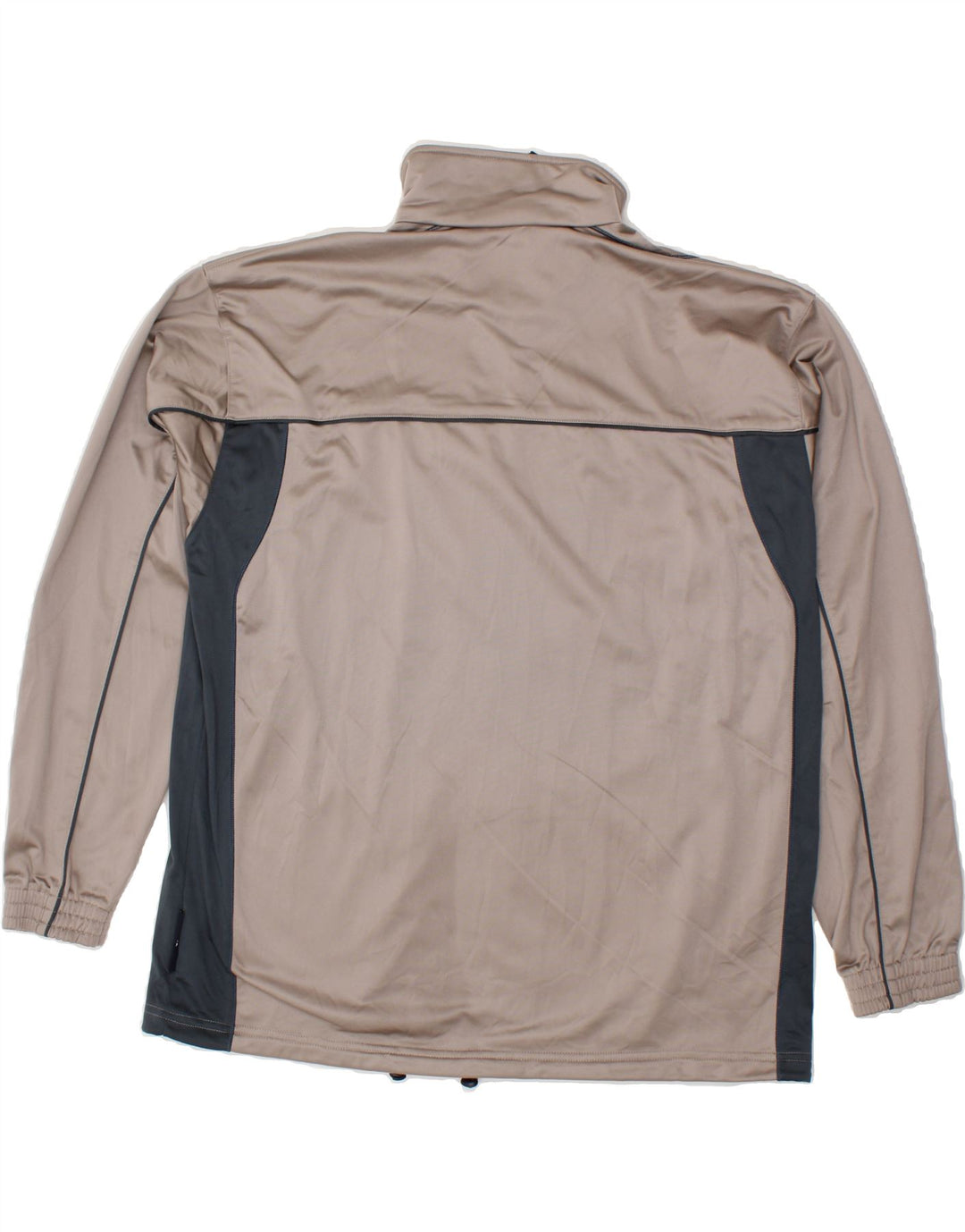 DIADORA Mens Tracksuit Top Jacket UK 44 XL Grey Colourblock Polyester Vintage Diadora and Second-Hand Diadora from Messina Hembry 