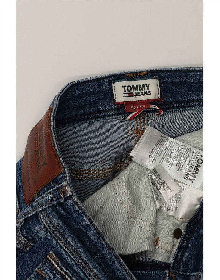 Tommy Hilfiger Womens Bootcut Jeans W32 L32 Blue Cotton