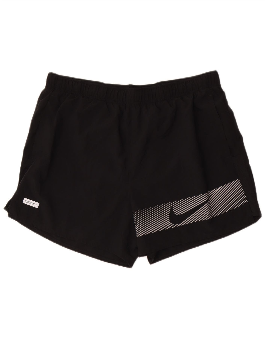 Nike Mens Dri Fit Graphic Sport Shorts XL  Black Polyester
