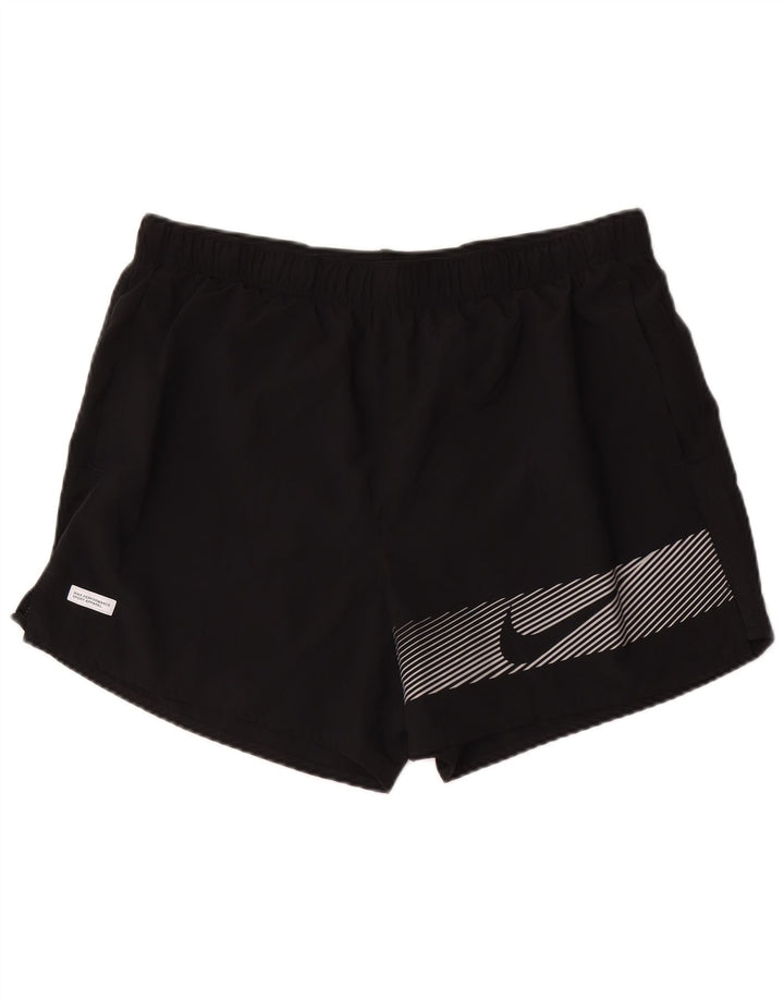 Nike Mens Dri Fit Graphic Sport Shorts XL  Black Polyester