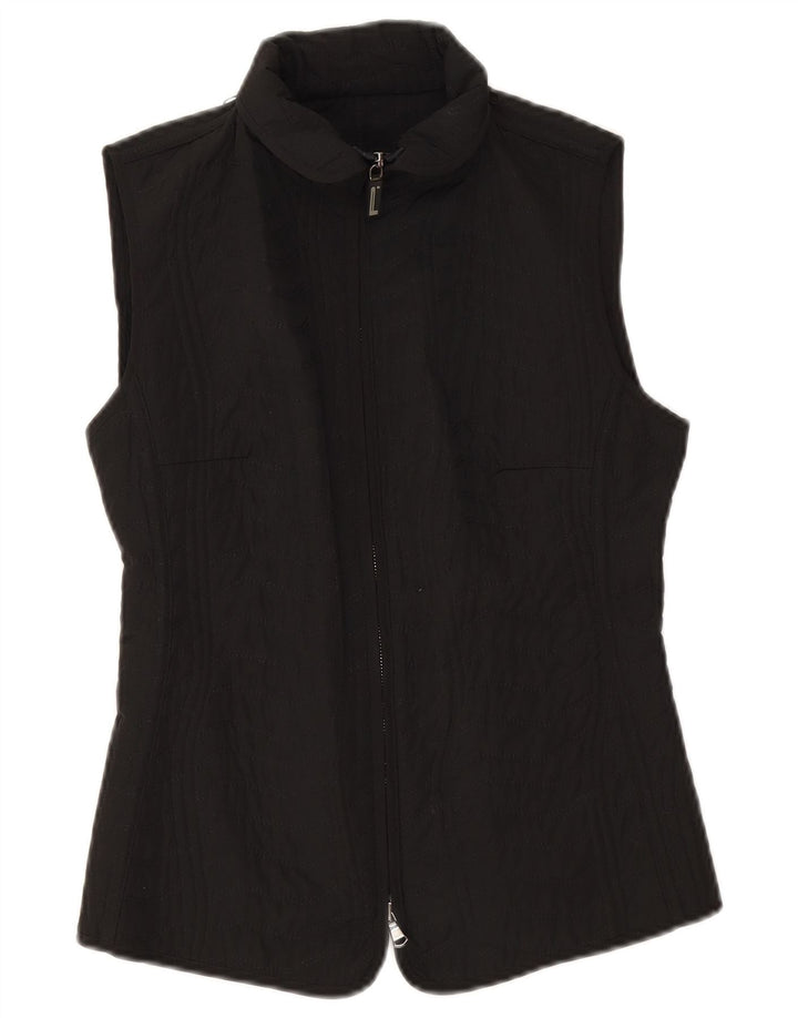 Pirelli Womens Waistcoat IT 40 Small Black Polyester