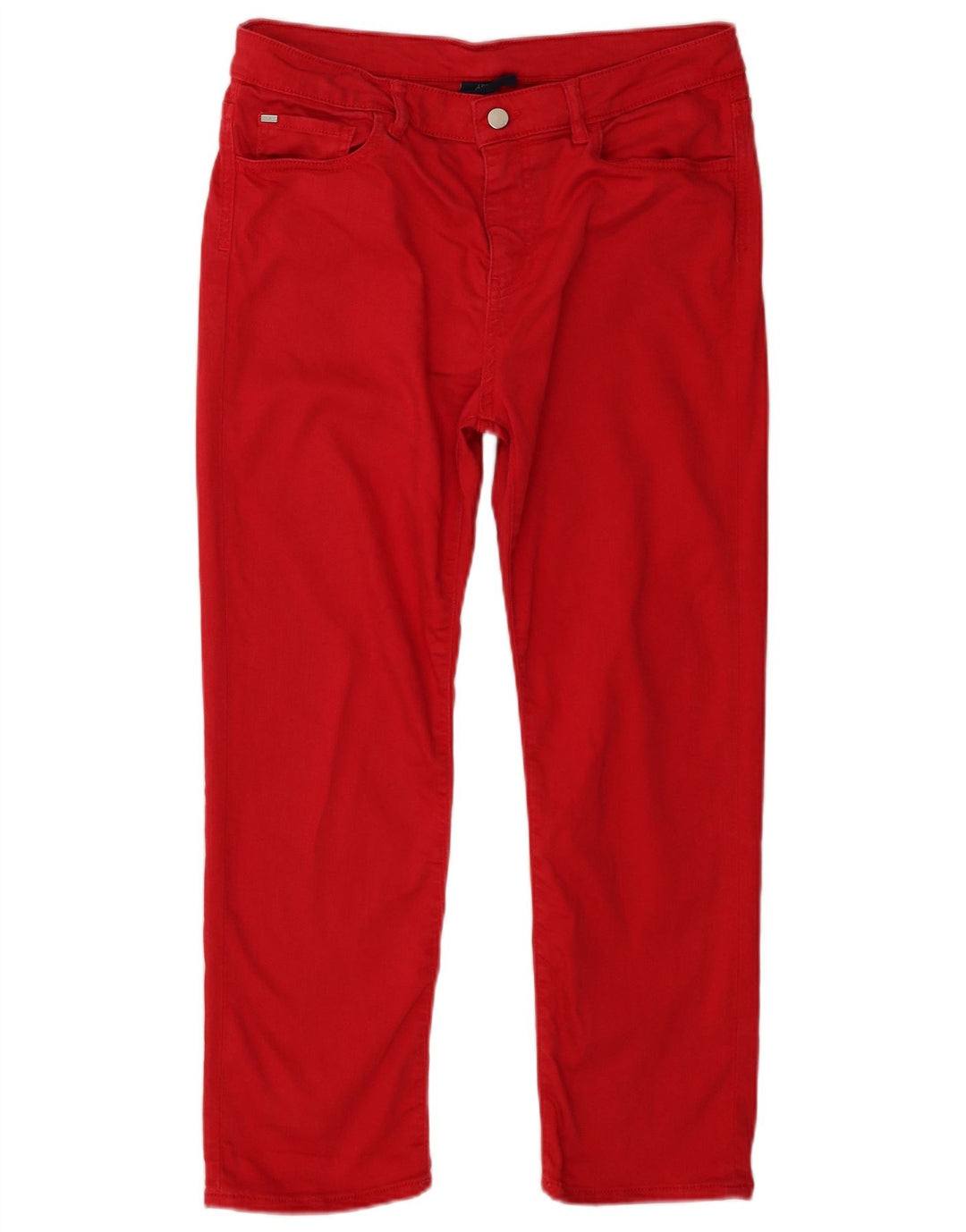 Armani Womens Slim Jeans W29 L25 Red Lyocell