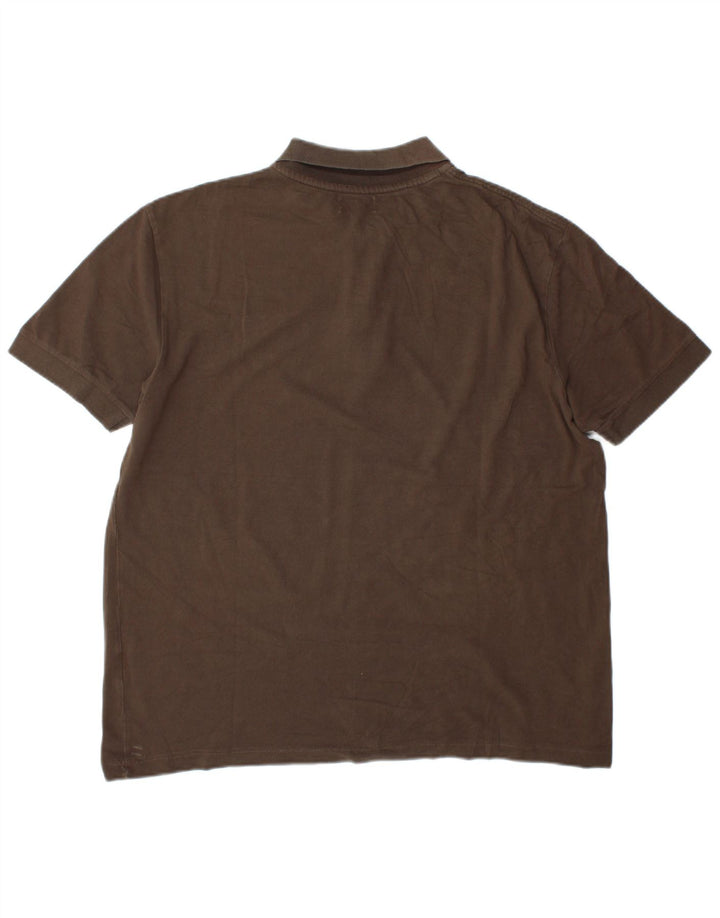 Kappa Mens Polo Shirt XL Brown