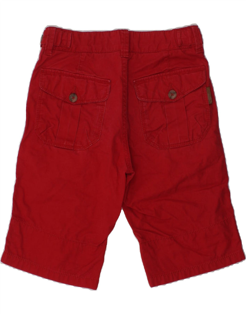 BURBERRY Boys Bermuda Shorts 7-8 Years W22 Red Cotton | Vintage Burberry | Thrift | Second-Hand Burberry | Used Clothing | Messina Hembry 