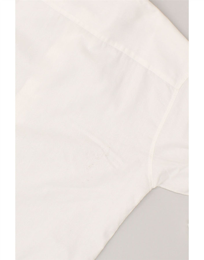 VINTAGE Mens Shirt Medium White | Vintage Vintage | Thrift | Second-Hand Vintage | Used Clothing | Messina Hembry 
