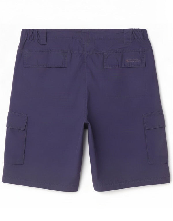 Mountain Warehouse Mens Cargo Shorts XL W38 Navy Blue Polyester