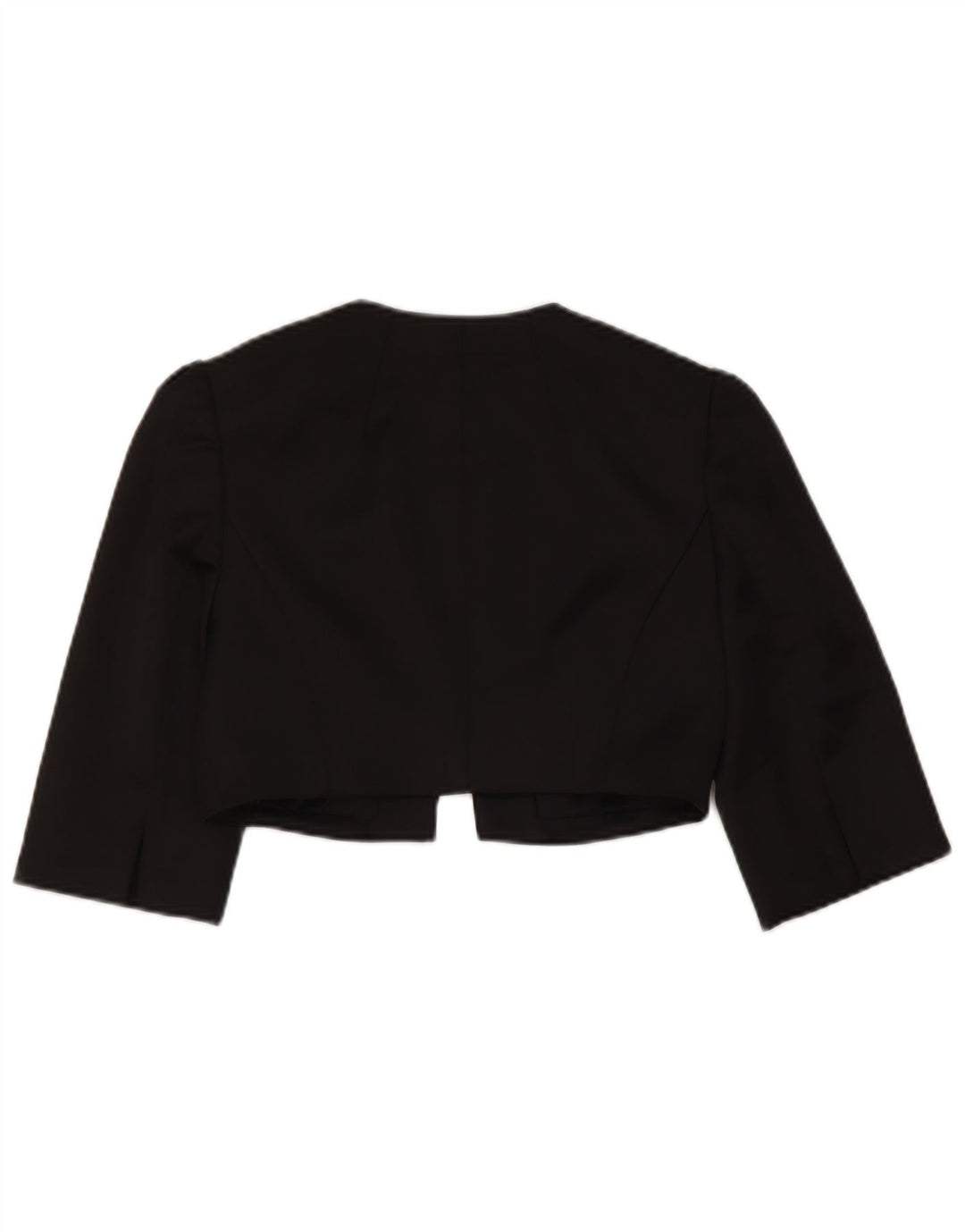 Coast Womens 3/4 Sleeve Bolero Jacket UK 8 Small Black Polyester