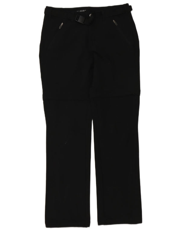 Columbia Womens Omni-Shield Hiking Cargo Trousers US 8 Medium W32 L32 Black