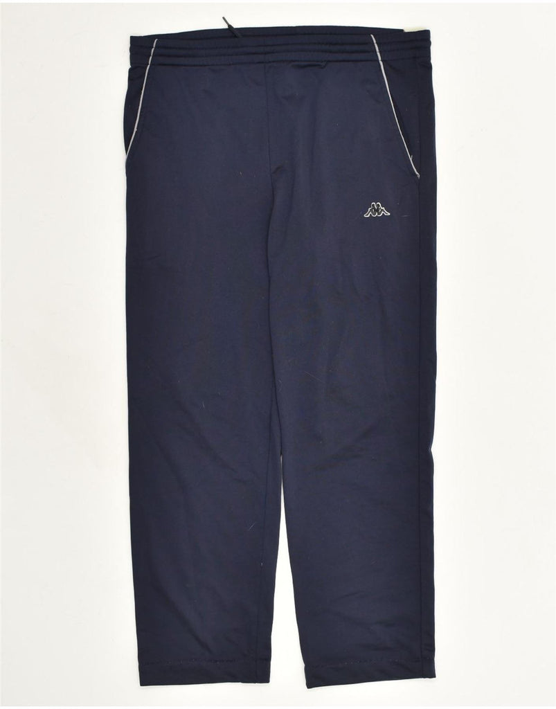 KAPPA Mens Tracksuit Trousers Small Navy Blue | Vintage Kappa | Thrift | Second-Hand Kappa | Used Clothing | Messina Hembry 