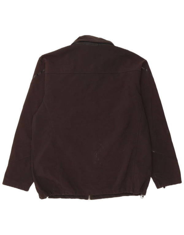 New Balance Mens Utility Jacket UK 38 Medium Black Polyester