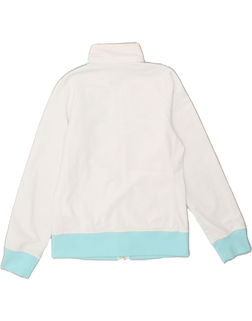 NIKE Girls Graphic Tracksuit Top Jacket 10-11 Years Medium White | Vintage Nike | Thrift | Second-Hand Nike | Used Clothing | Messina Hembry 