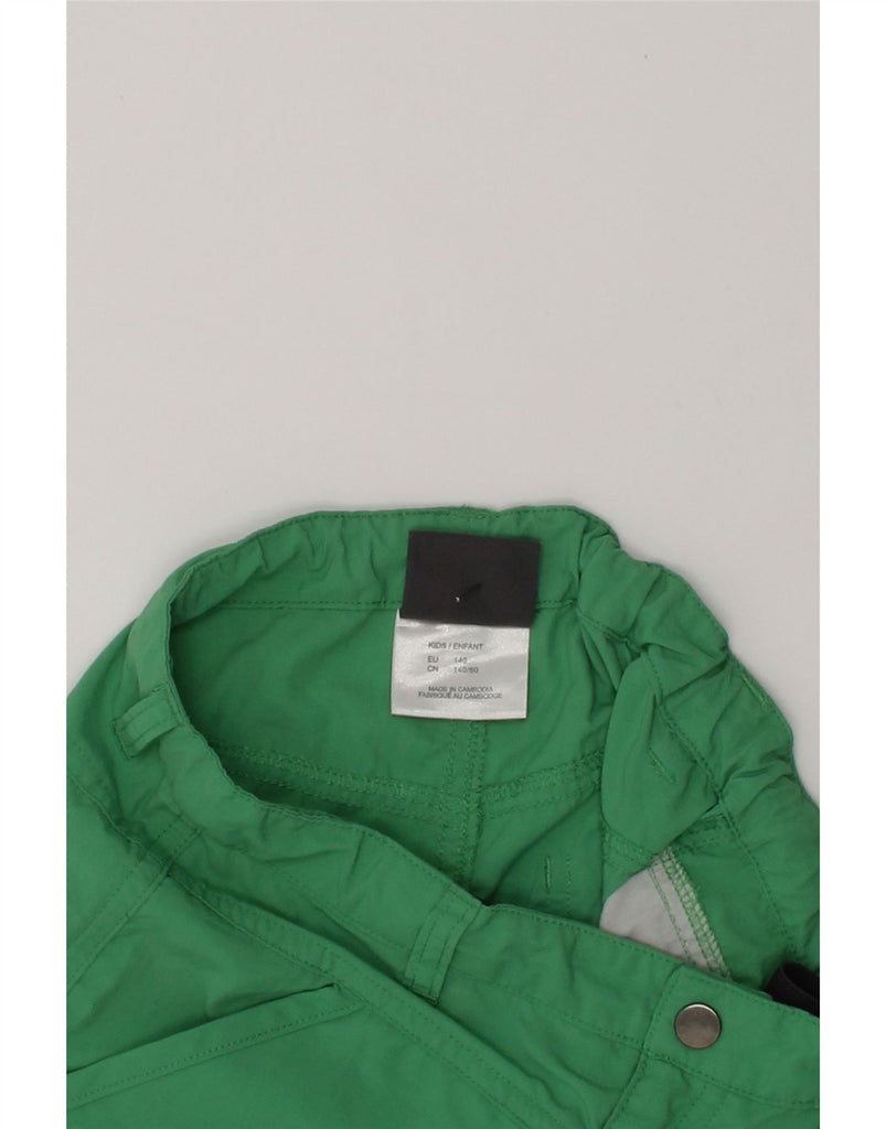 JACK WOLFSKIN Boys Chino Shorts 9-10 Years W24 Green Polyamide | Vintage Jack Wolfskin | Thrift | Second-Hand Jack Wolfskin | Used Clothing | Messina Hembry 