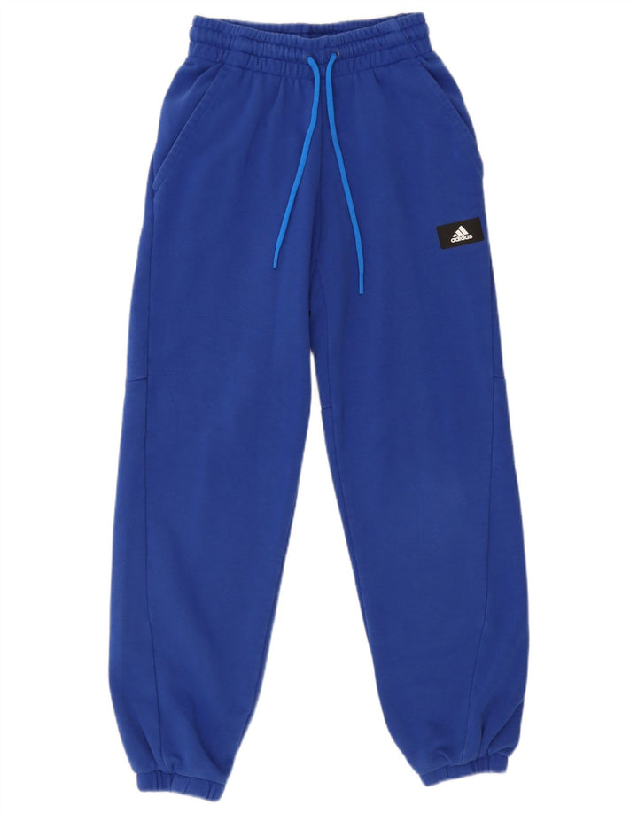 Adidas Mens Graphic Full Tracksuit Small Blue Cotton
